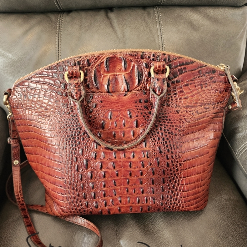 Brahmin Large Duxbury in Pecan Melbourne, NEW